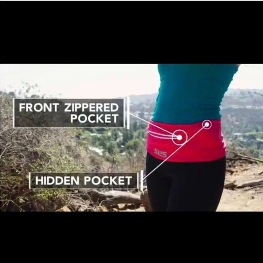 SLS3 HipZipp Running Belt Waist Bag Waist pack